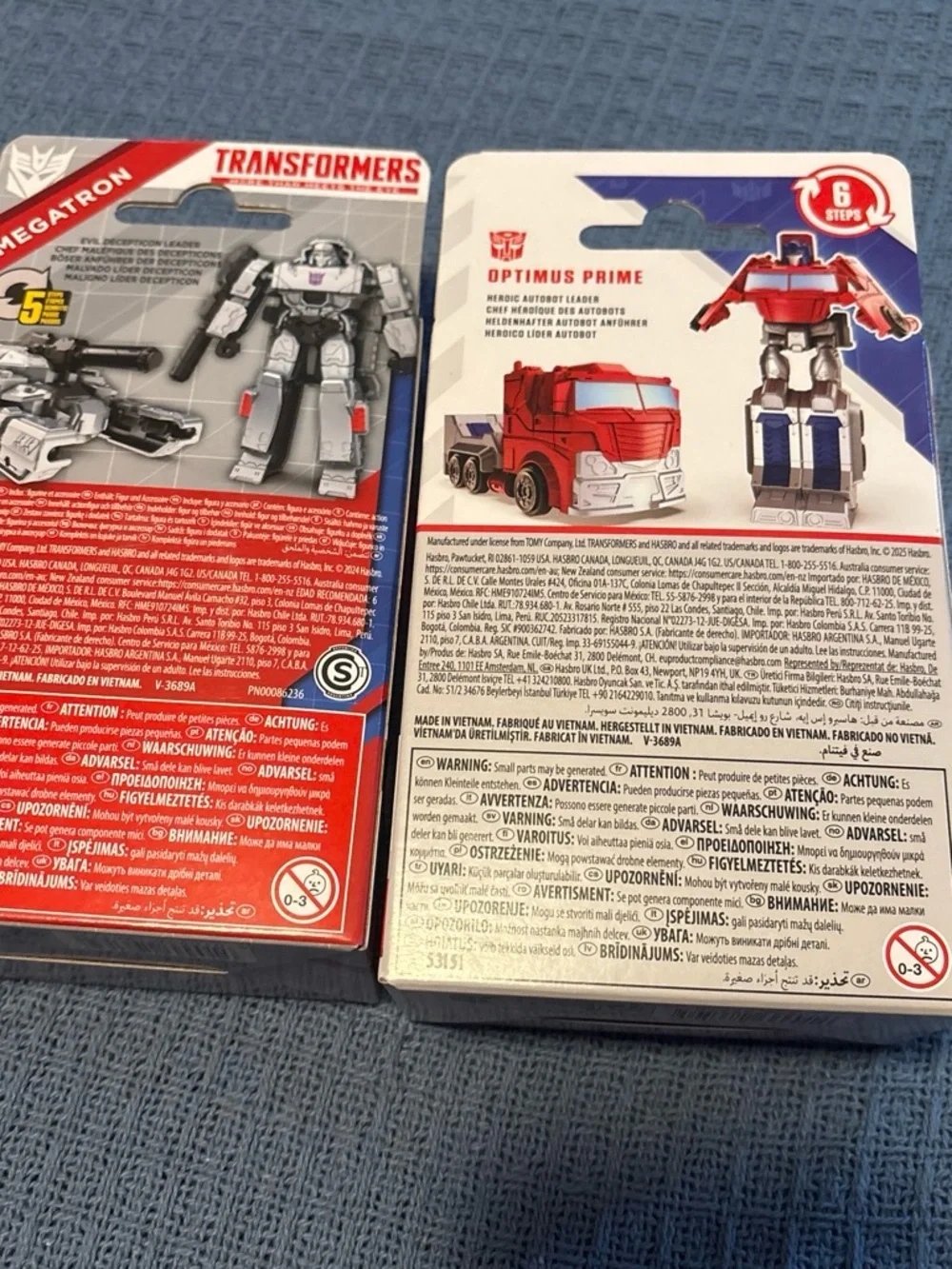 Hasbro Transformers Optimus Prime and Megatron Figure